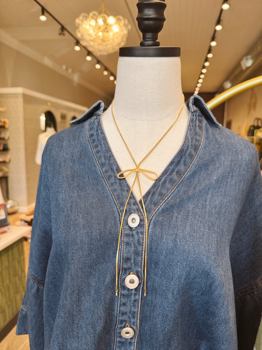 Bow Bolo Tie