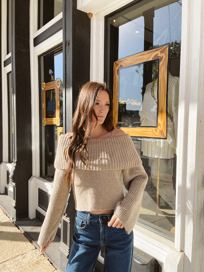 Diana Chunky Off Shoulder Sweater