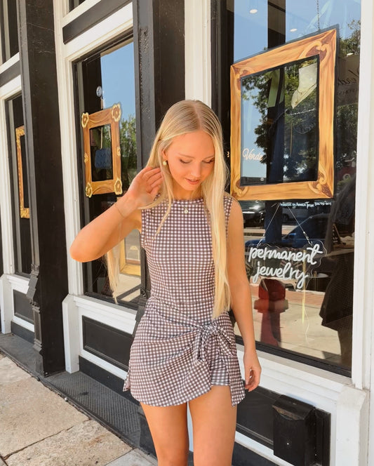 Marlee Gingham Dress