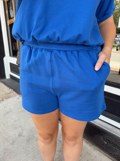 Bordeaux Cobalt Sweat Set