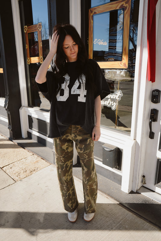Varsity Oversized Graphic Tee