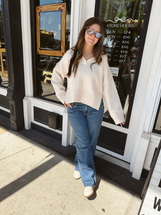 Ainsley Collared Sweater