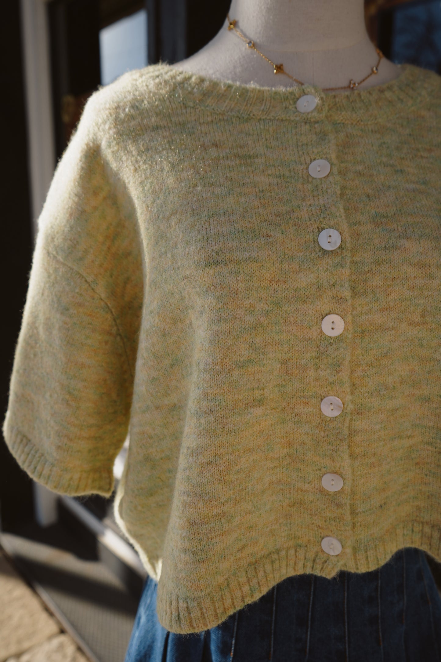 Peppa Short Sleeve Cardigan