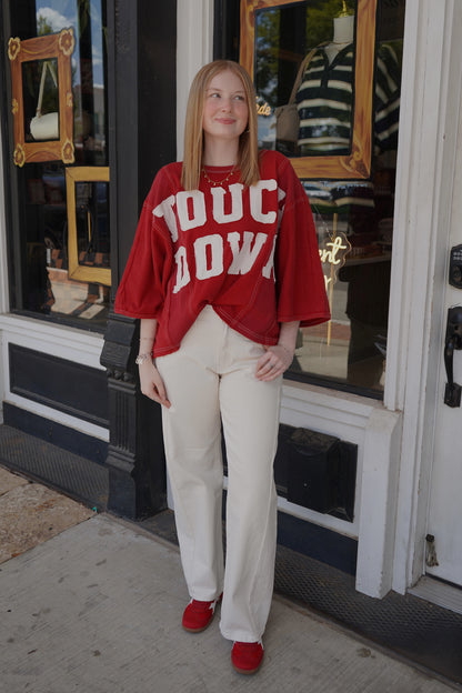 Touch Down Oversized Tee