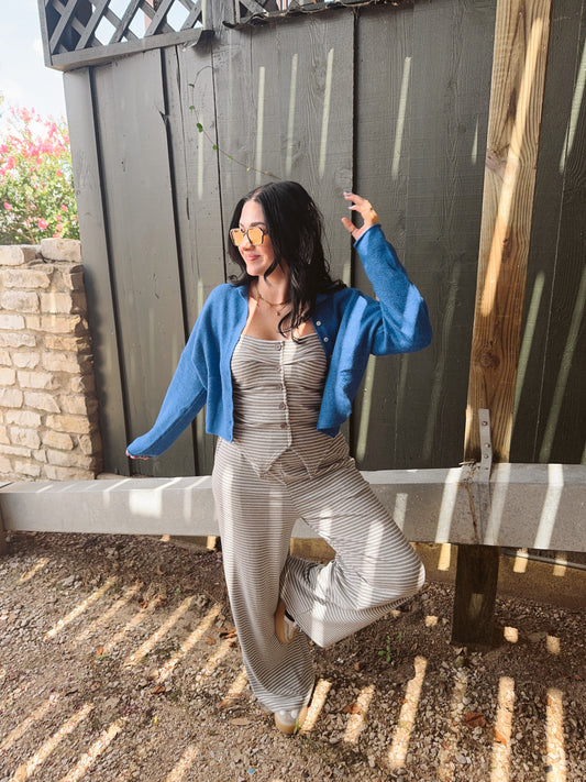 Stila Stripe Pants Set