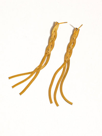 Zed Tassel Earring | Waterproof Jewelry