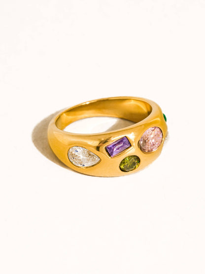 Orlume Colorful Dome Ring | Waterproof Jewelry