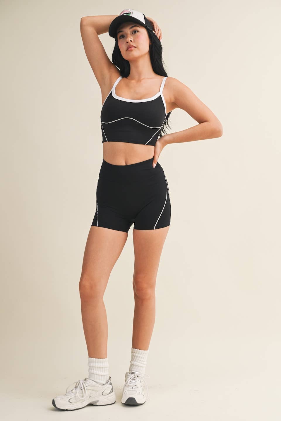 Bri Contrast Contour Top