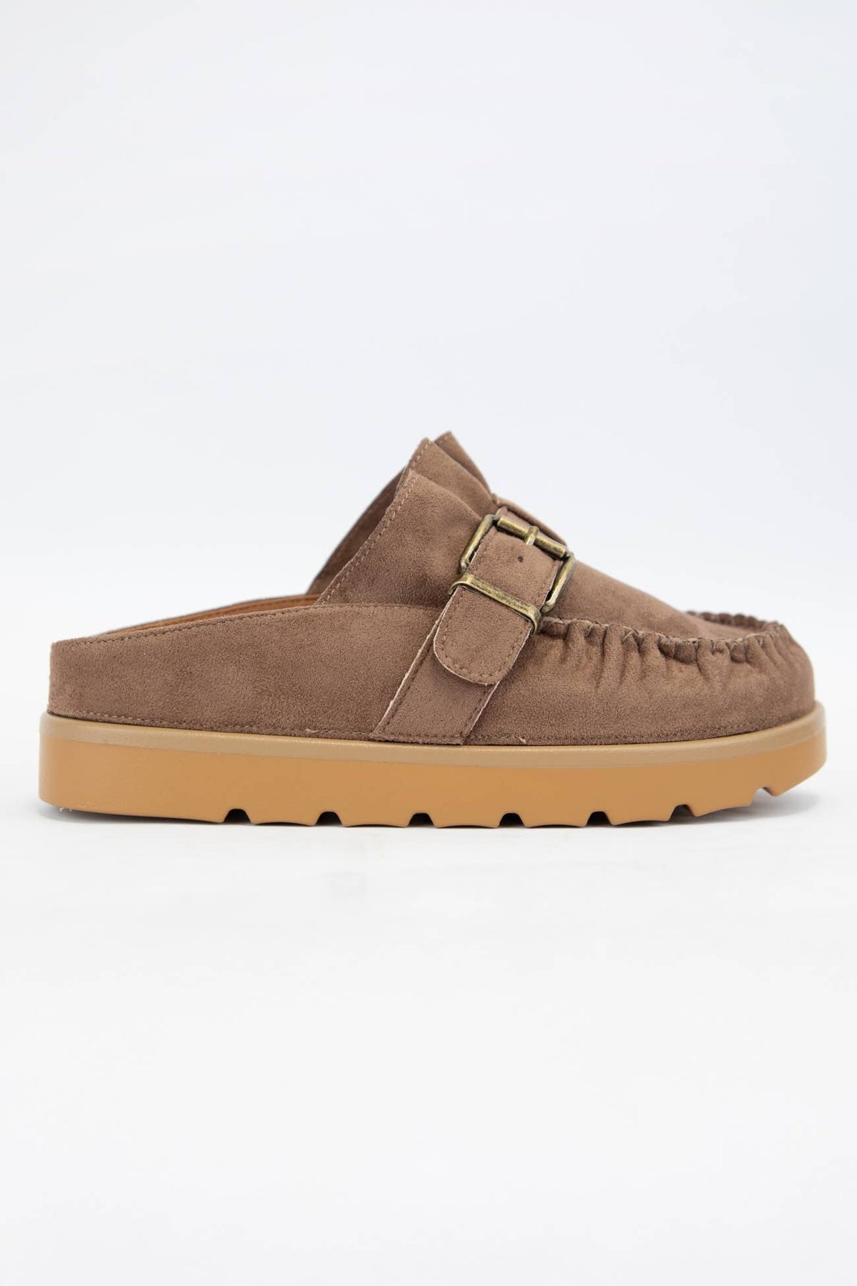 Luna Suede Clogs