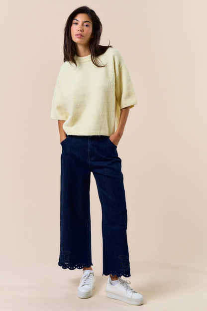 Dani Short Sleeve Sweater