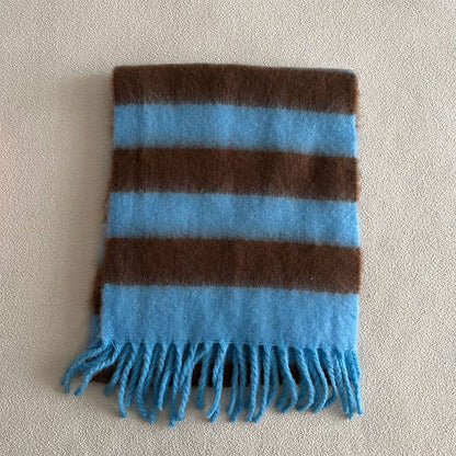 Mayci Oversized Stripe Scarf