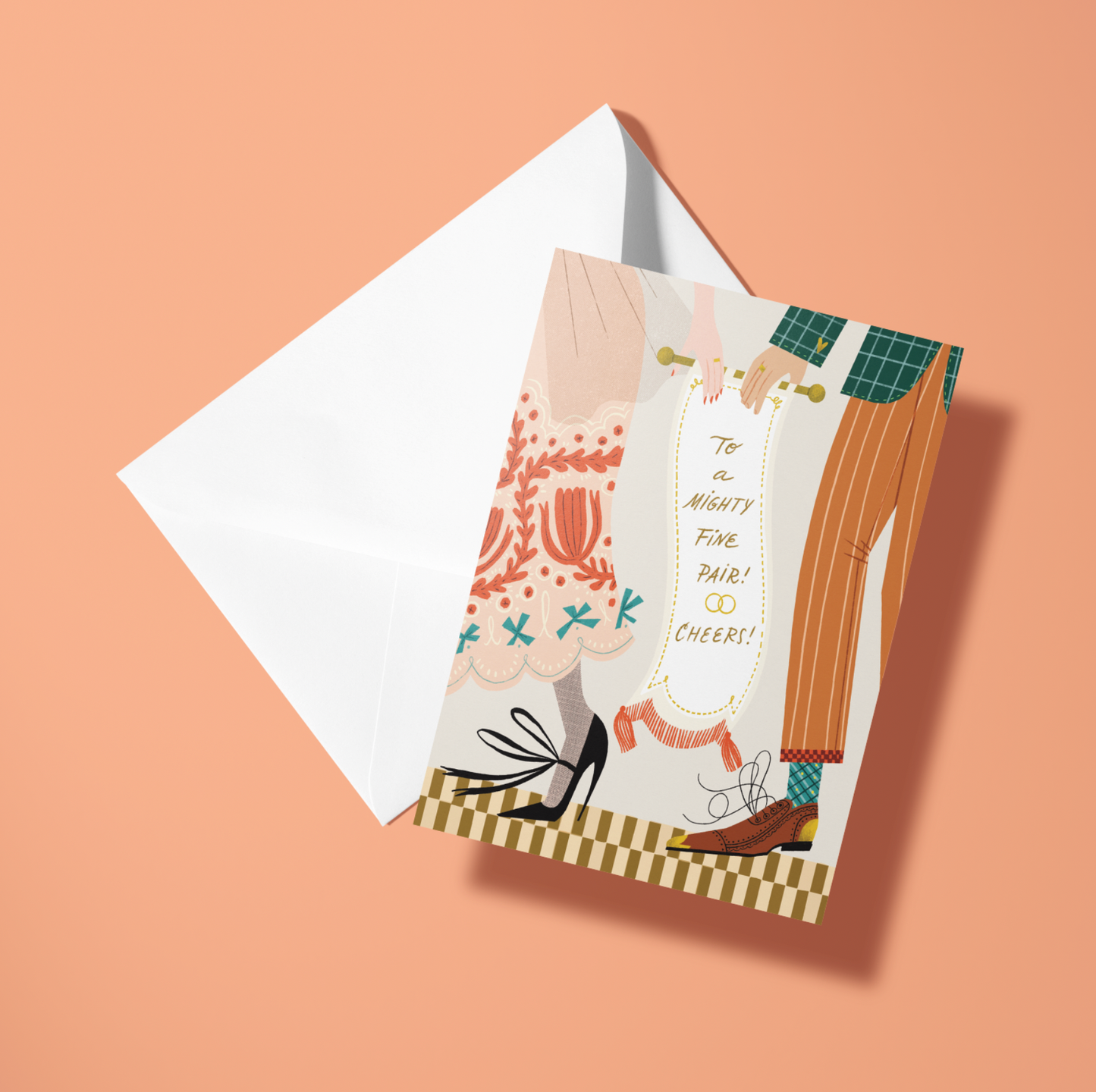 To A Mighty Fine Pair Card