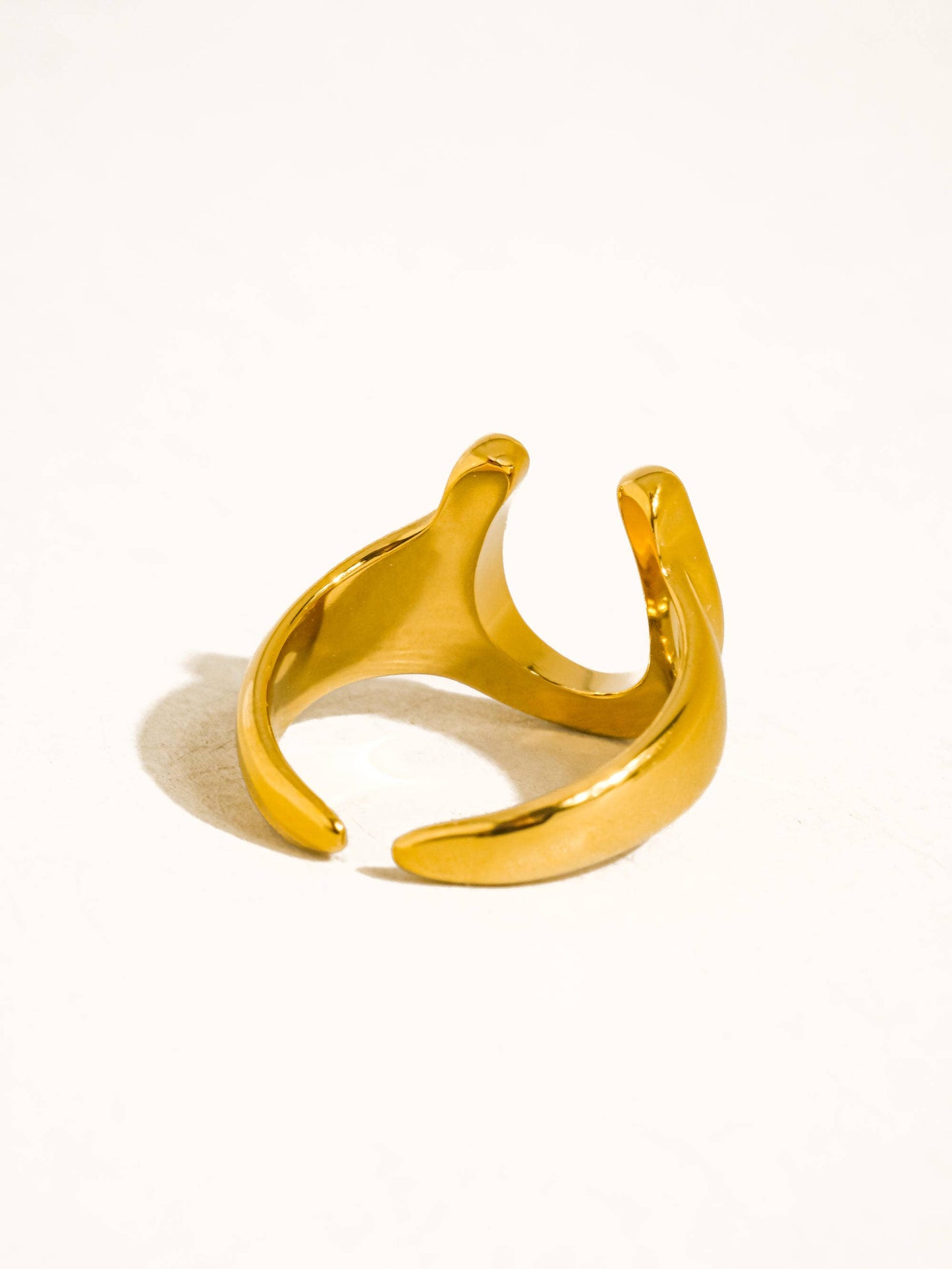 Lucky Girl Horseshoe Ring | Waterproof Jewelry