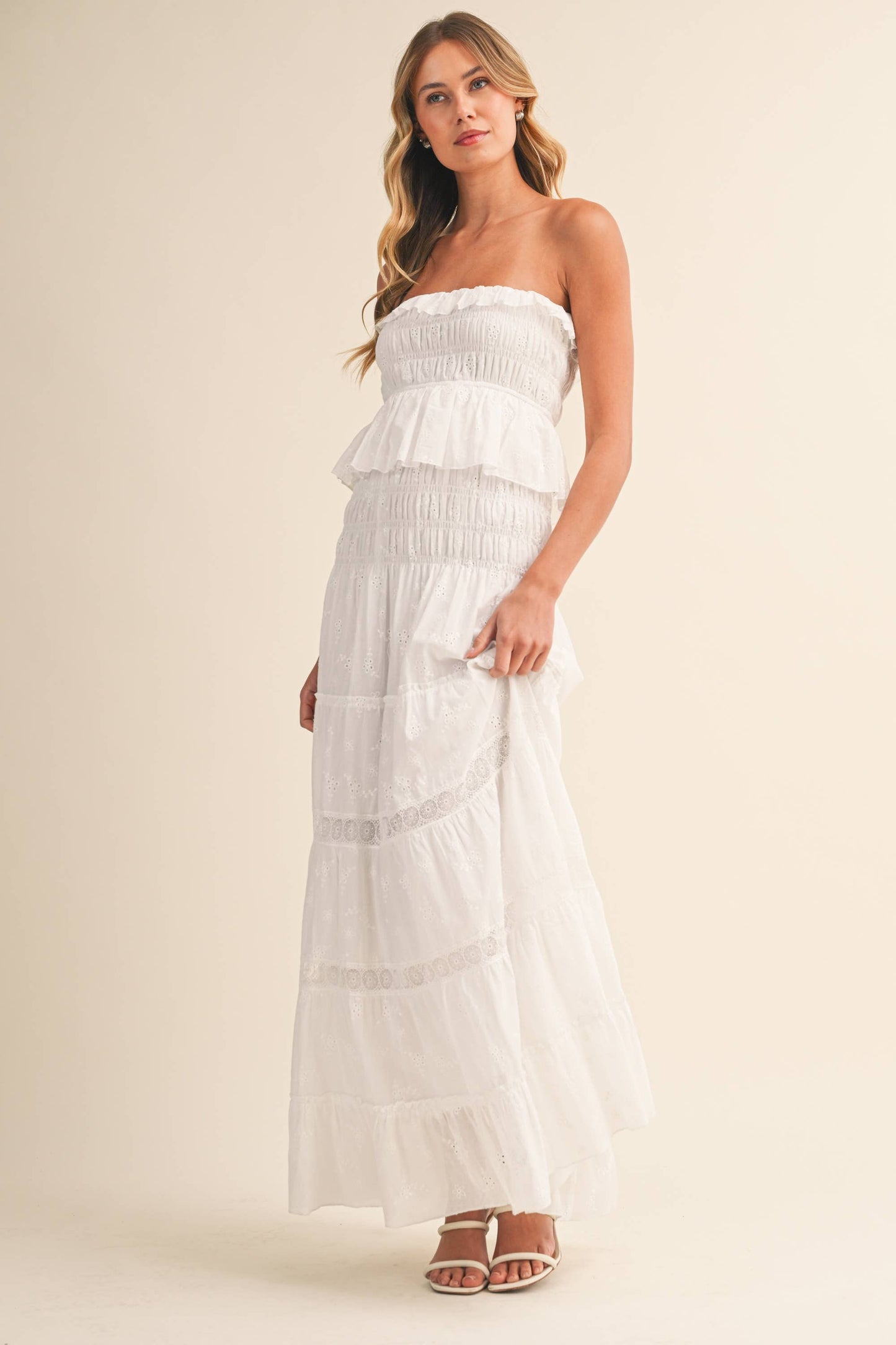 Spring Tiered Maxi Dress