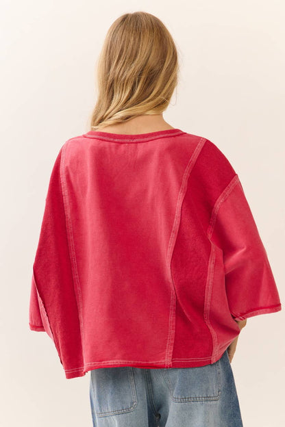 Touch Down Oversized Tee