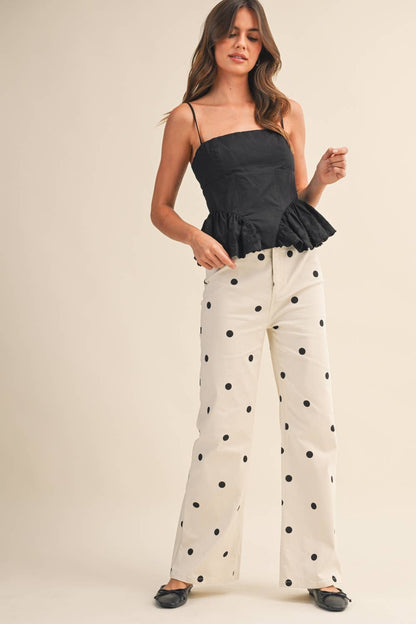 Stacie Polka Dot Jeans