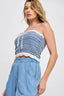 Jolie Crochet Tube Top