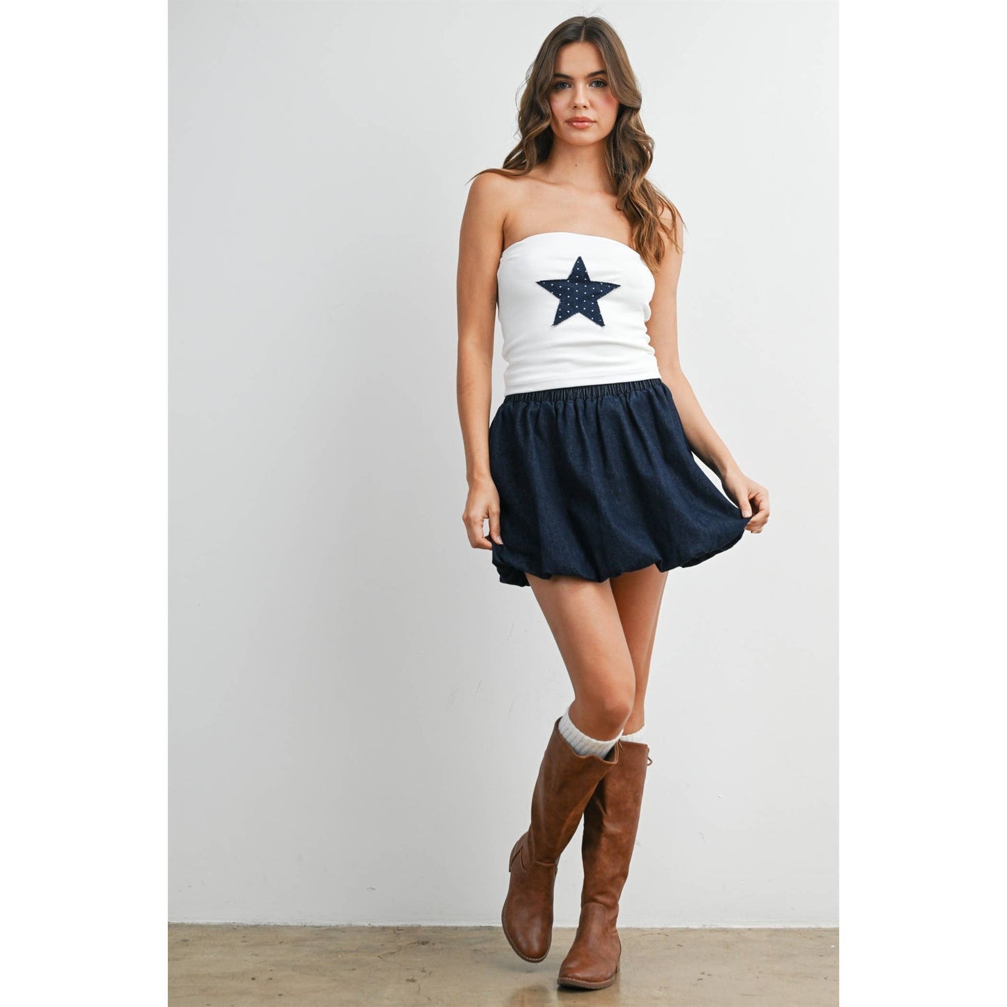 Stassy Star Tube Top
