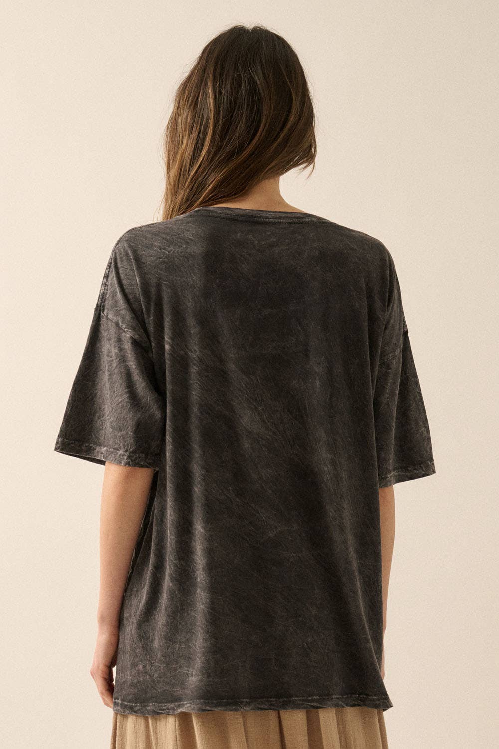 Dove Oversized Graphic Tee
