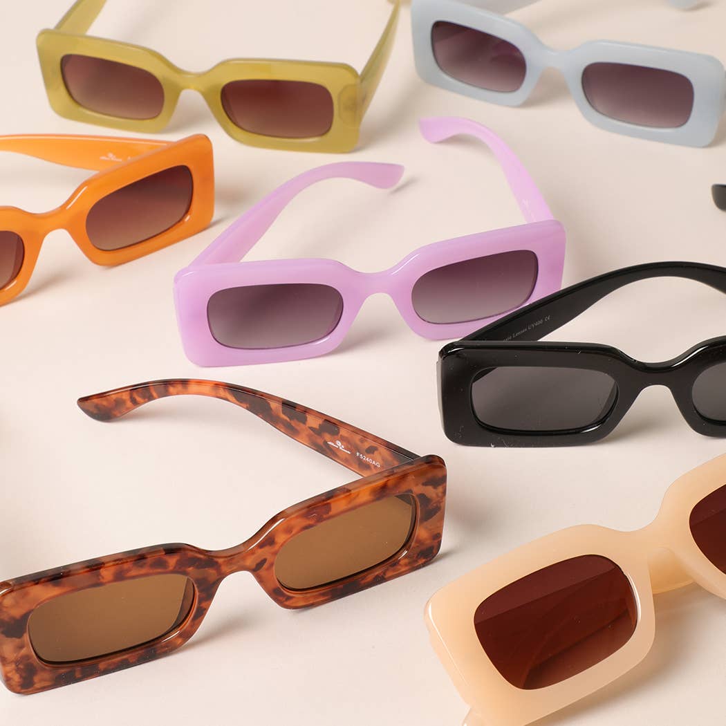 Fran Rectangle Sunglasses