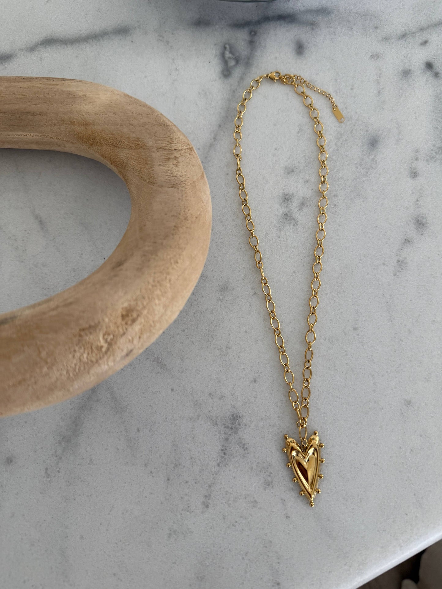 Jada Heart Necklace | Waterproof Jewelry