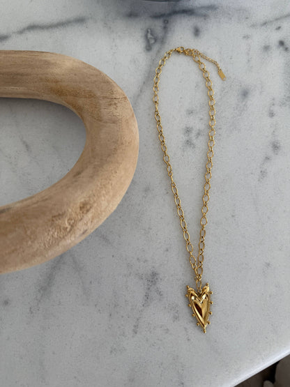 Jada Heart Necklace | Waterproof Jewelry