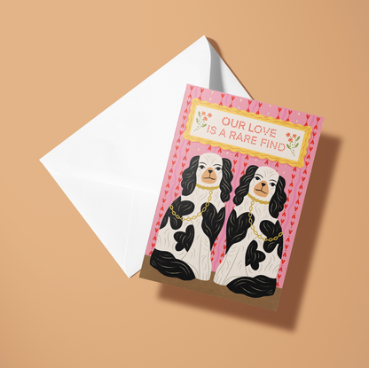 Our Love Is A Rare Find Card