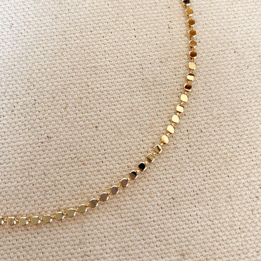 Dot Chain Anklet | Waterproof Jewelry