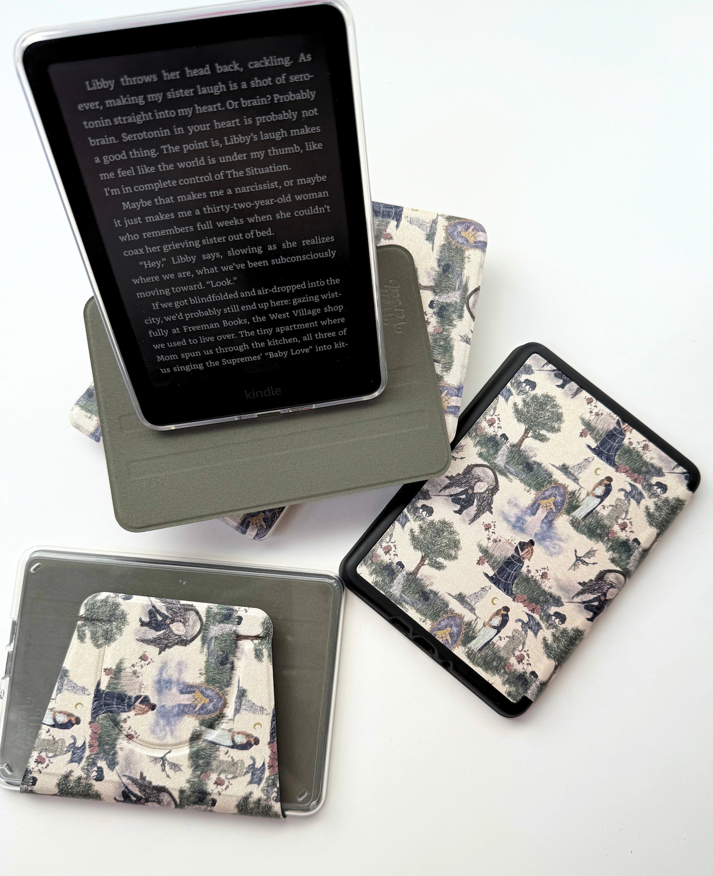 Velvet & Verde Kindle Case