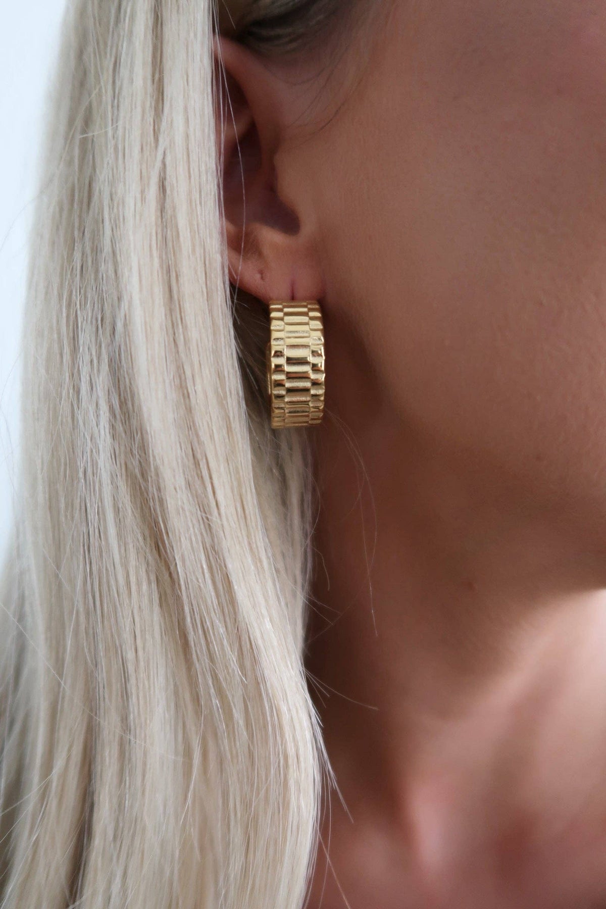 Maya Hoops | Waterproof Jewelry
