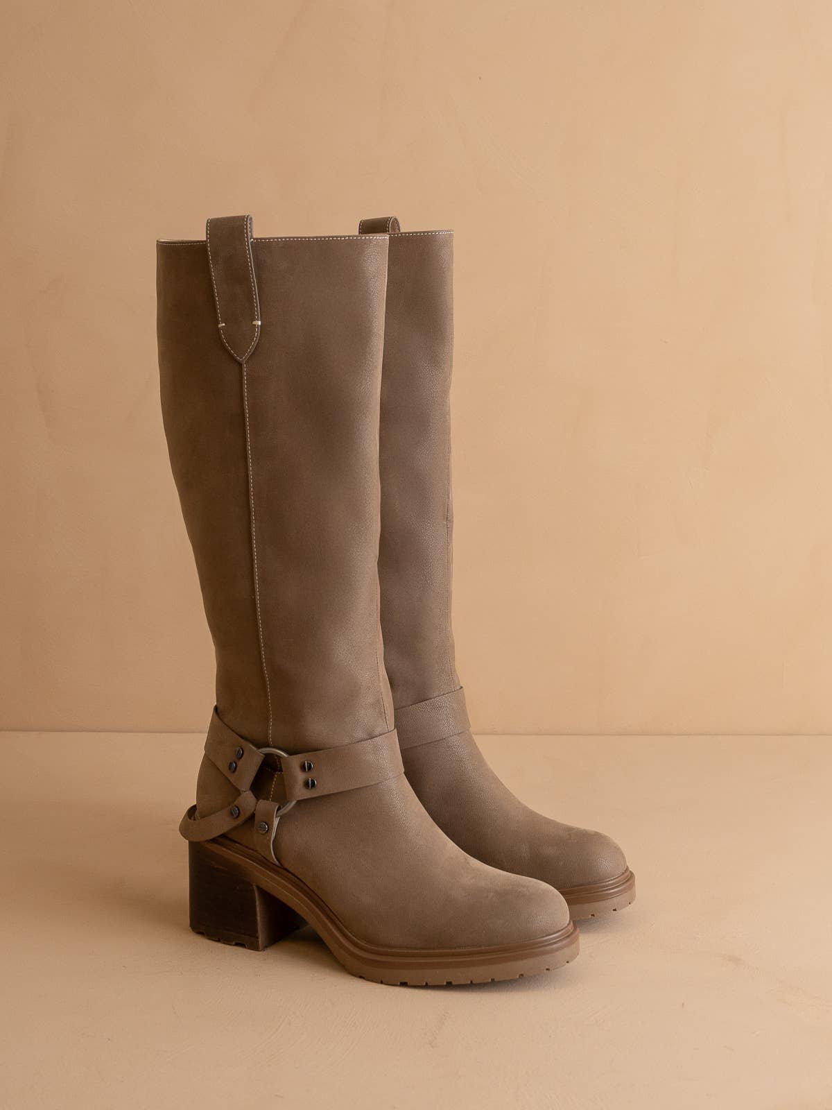 The Leanne Moto Knee High Boot
