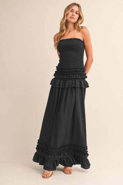 Ida Drop Waist Maxi Dress
