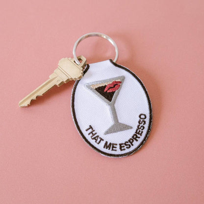 Embroidered Patch Keychain