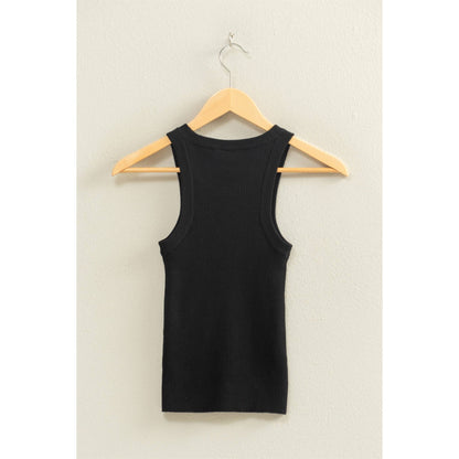 Drea Ribbed Knit Tank Top