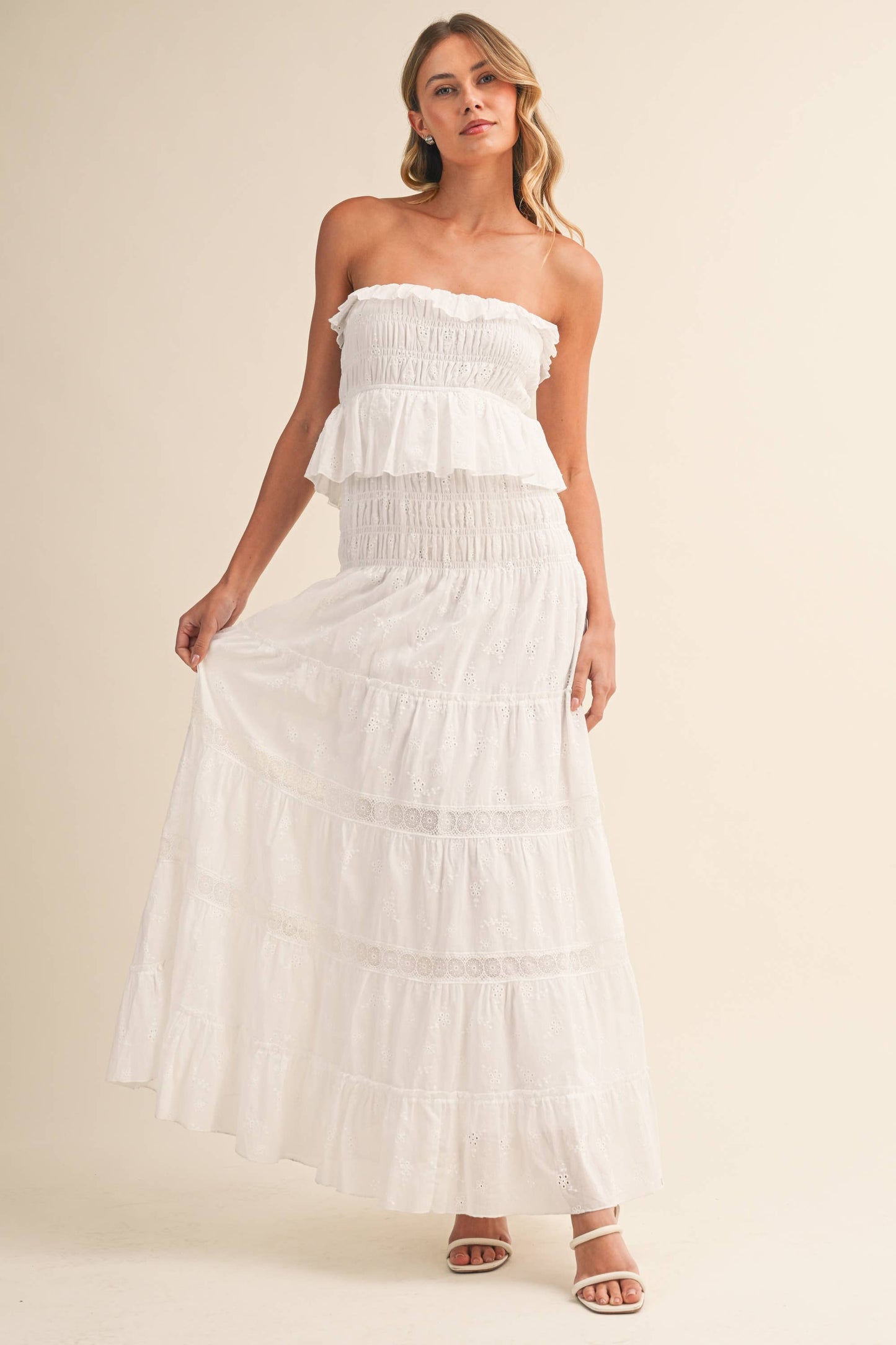 Spring Tiered Maxi Dress