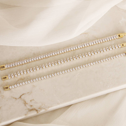 Ellie Tennis Bracelet | Waterproof Jewelry