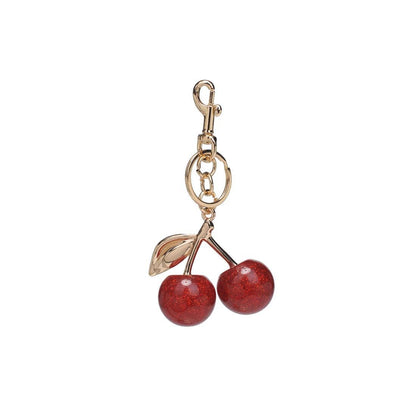 Cherry Keychain Charm