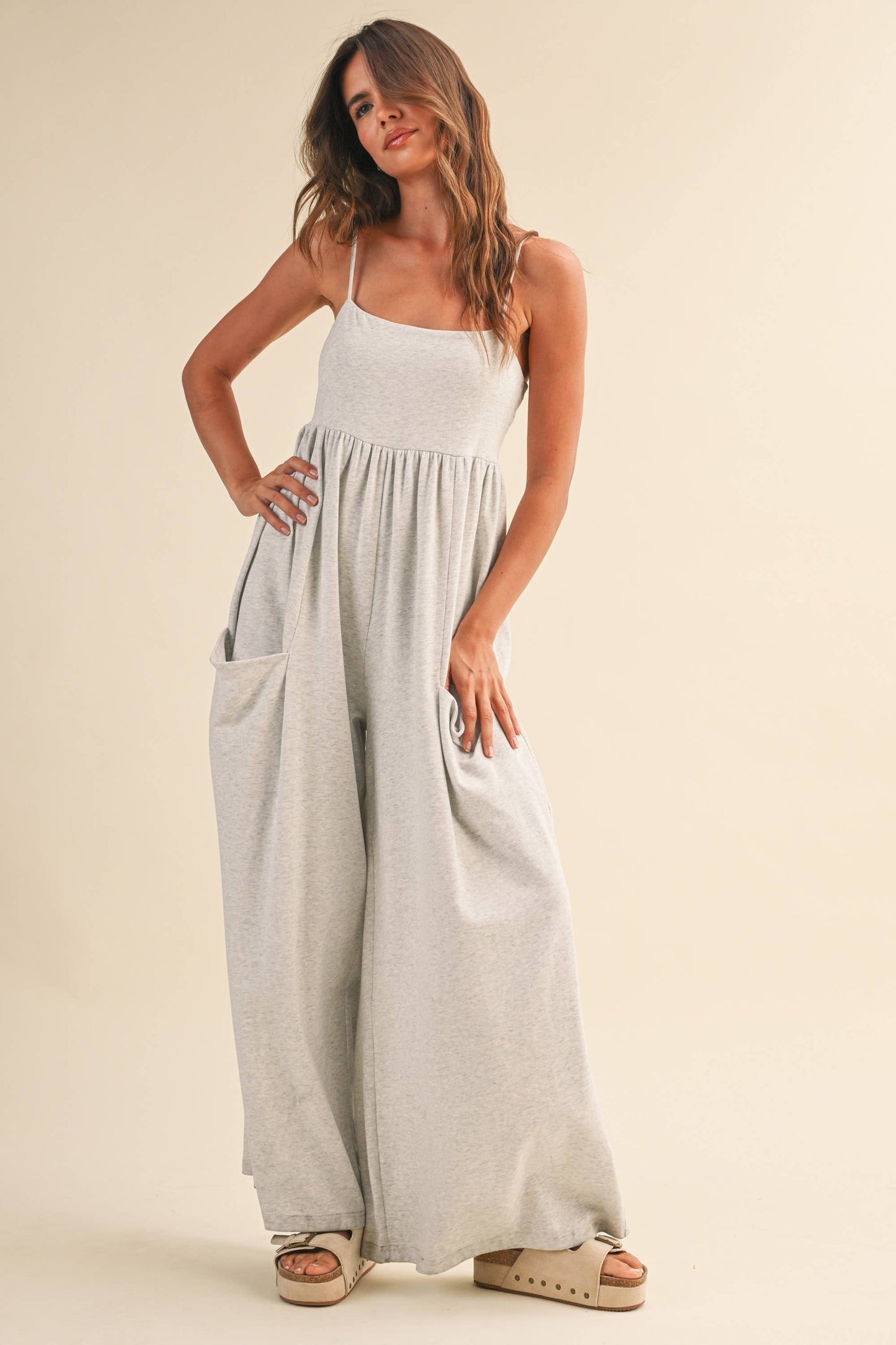 Lara Empire Waist Jumpsuit