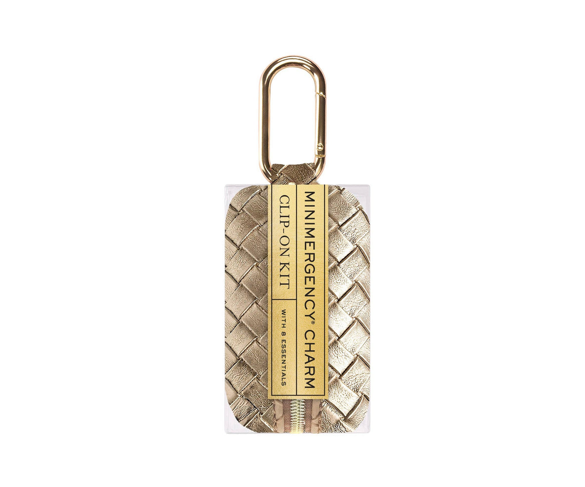 Woven Metallic Minimergency Charm