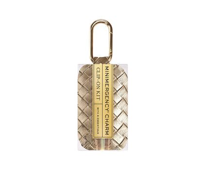 Woven Metallic Minimergency Charm