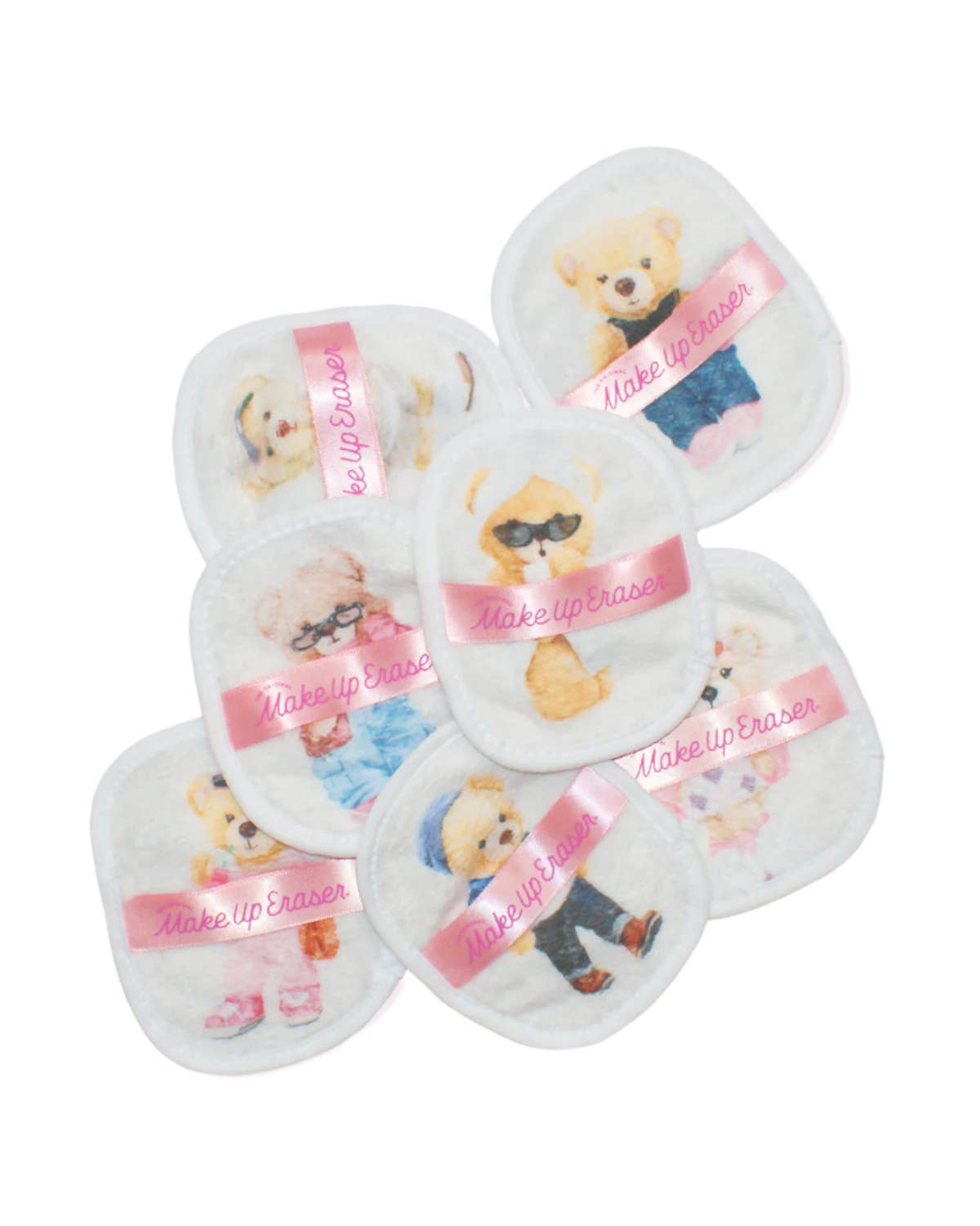 Teddy Bear 7-Day Gift Set & Plush Cosmetic Bag | Makeup Eraser