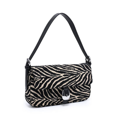 Gloria Zebra Shoulder Bag