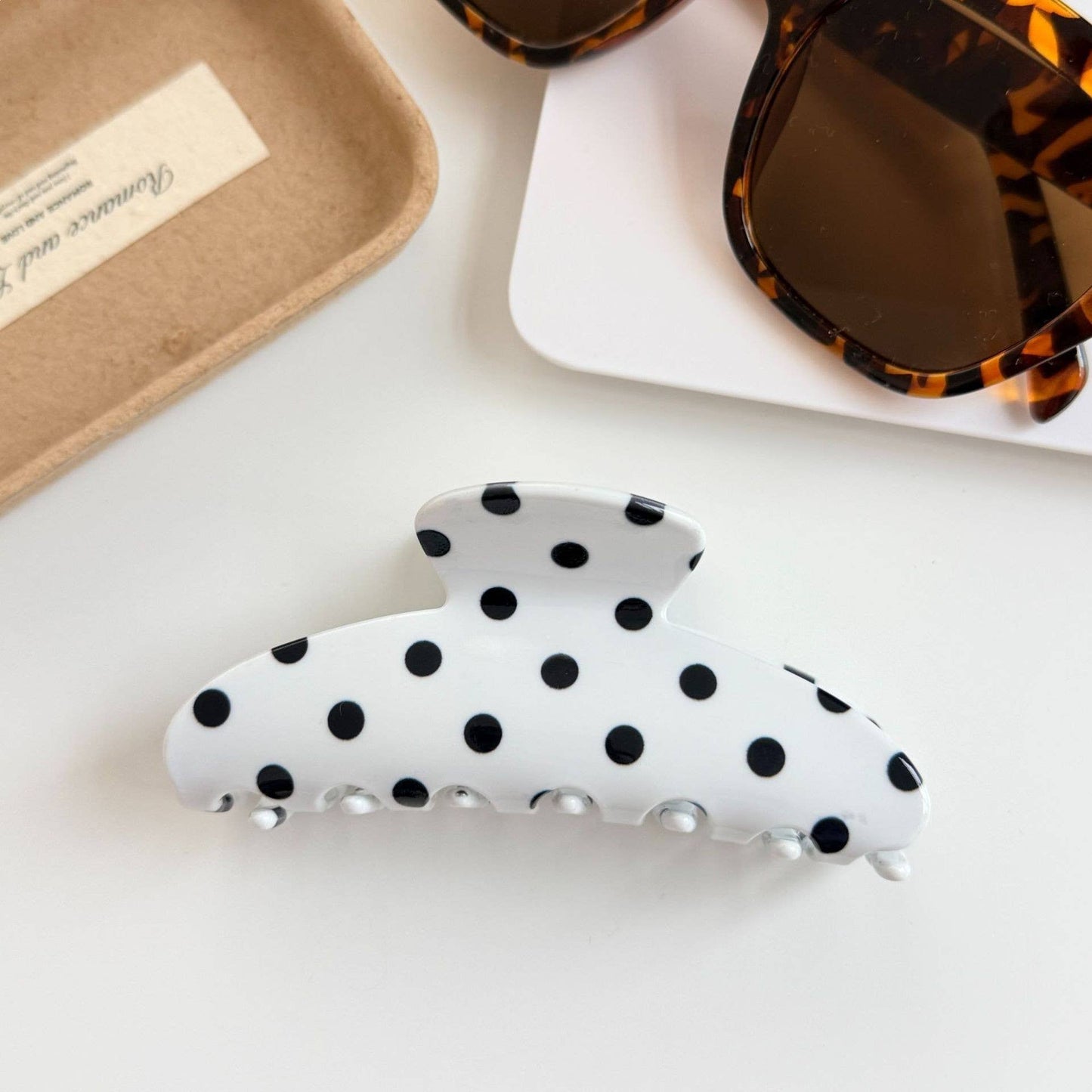 Nina Polka Dot Claw