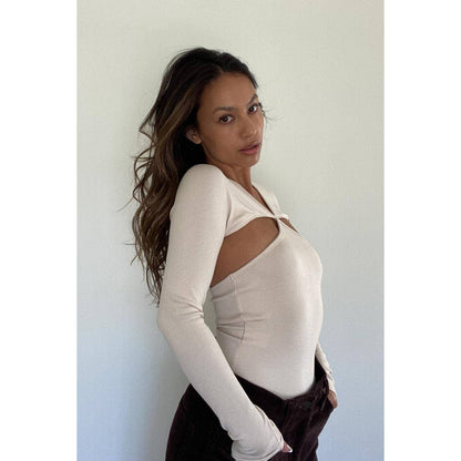 Stassie Cut-Out Long Sleeve