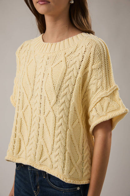 Bonnie Short Sleeve Sweater