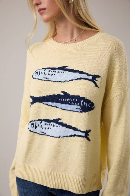 Sally Sardine Sweater
