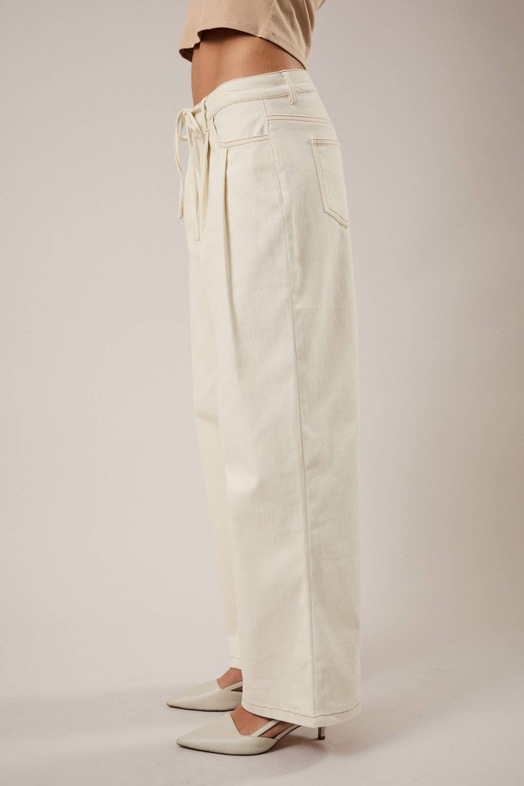 Andrea Waist Tie Pants