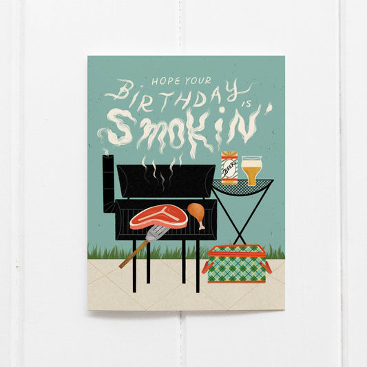 Hope Your Birthday Is Smokin'! | Birthday Card for Him
