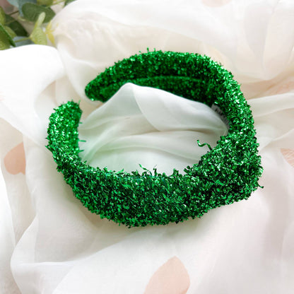 Tinsel Holiday Headband