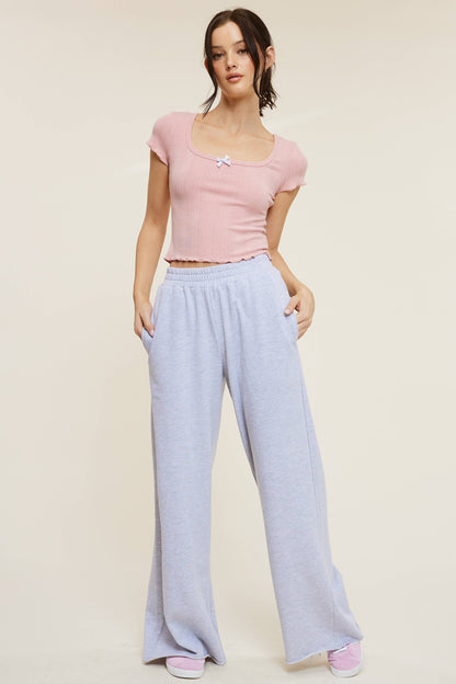 Cari Wide Leg Sweatpants